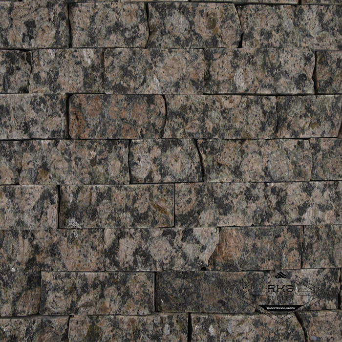 Фасадный камень Полоса - Гранит Балтик Браун в Брянске